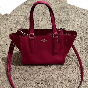 Coach pink handbag